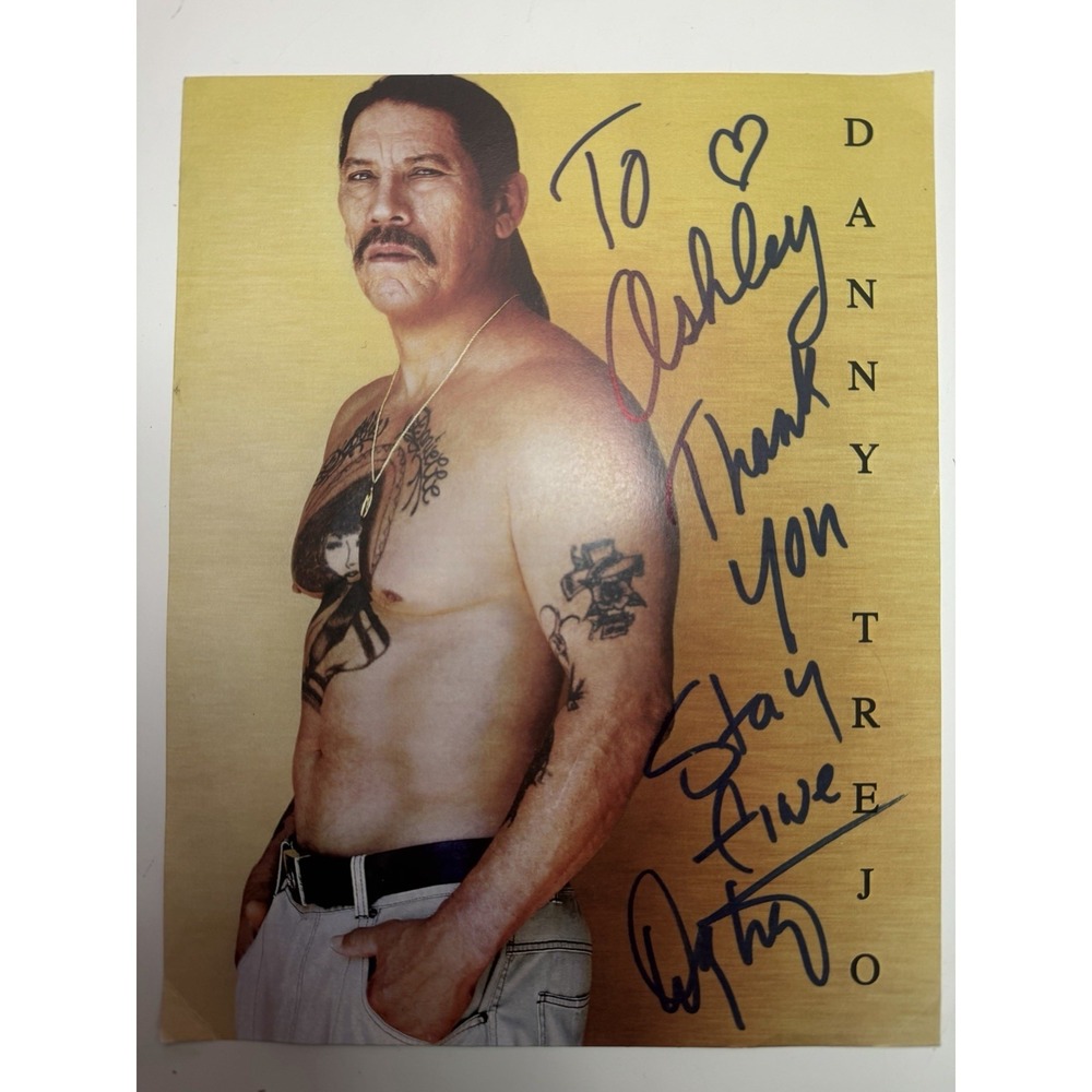 Signed Photo Attributed to Danny Trejo | Autograph No COA